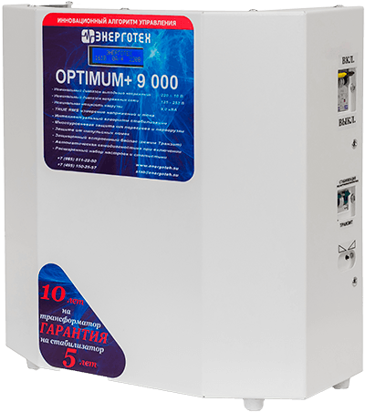 Энерготех OPTIMUM+ 9000 Энерготех OPTIMUM+ 9000