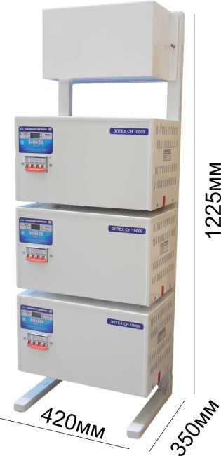 Трехфазный стабилизатор Элтех СН 10000*3 эко в Сочи Трехфазный стабилизатор Элтех СН 10000*3 эко в Сочи